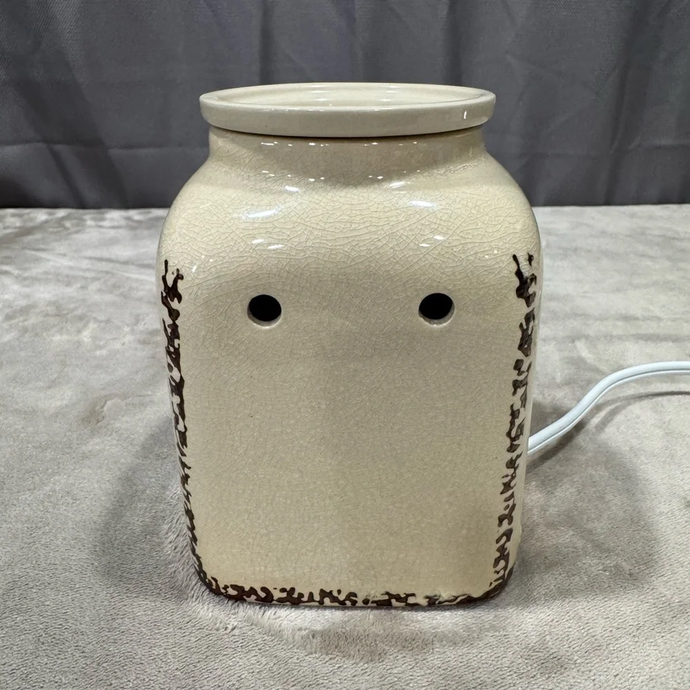 Scentsy Ceramic Sunflower Full Size Wax Warmer